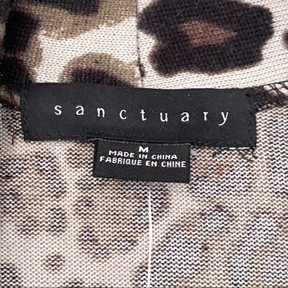NEW Sanctuary Camp Patch Pocket Leopard Cardigan - Picture 6 of 8